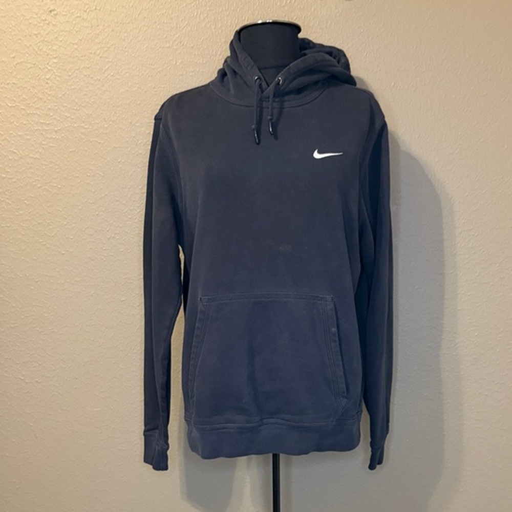 Nike Men's Dark Blue Pullover Hoodie